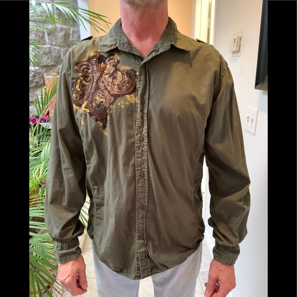 Cool Shirt! Black Premium Olive Green XL